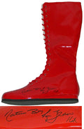 Ric Flair Signed Red Costume Wrestling Boot w/Nature Boy, 16x - FLASHO502 - Ric Flair Signed Red Costume Wrestling Boot w/Nature Boy, 16x product image