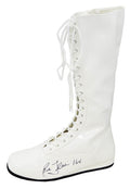 Ric Flair Signed White Wrestling Costume Boot w/16x - FLASHO507 - Ric Flair Signed White Wrestling Costume Boot w/16x product image