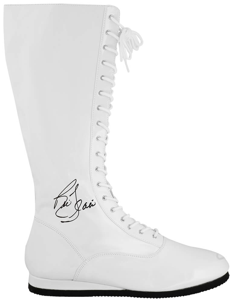 Ric Flair Signed White Wrestling Costume Boot - (JSA) - FLASHO508 - Ric Flair Signed White Wrestling Costume Boot - (JSA) product image