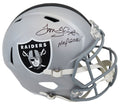 Tom Flores Signed Raiders Riddell Full Size Speed Replica Helmet w/HOF'21 - FLOREP300 - Tom Flores Signed Raiders Riddell Full Size Speed Replica Helmet w/HOF'21 product image