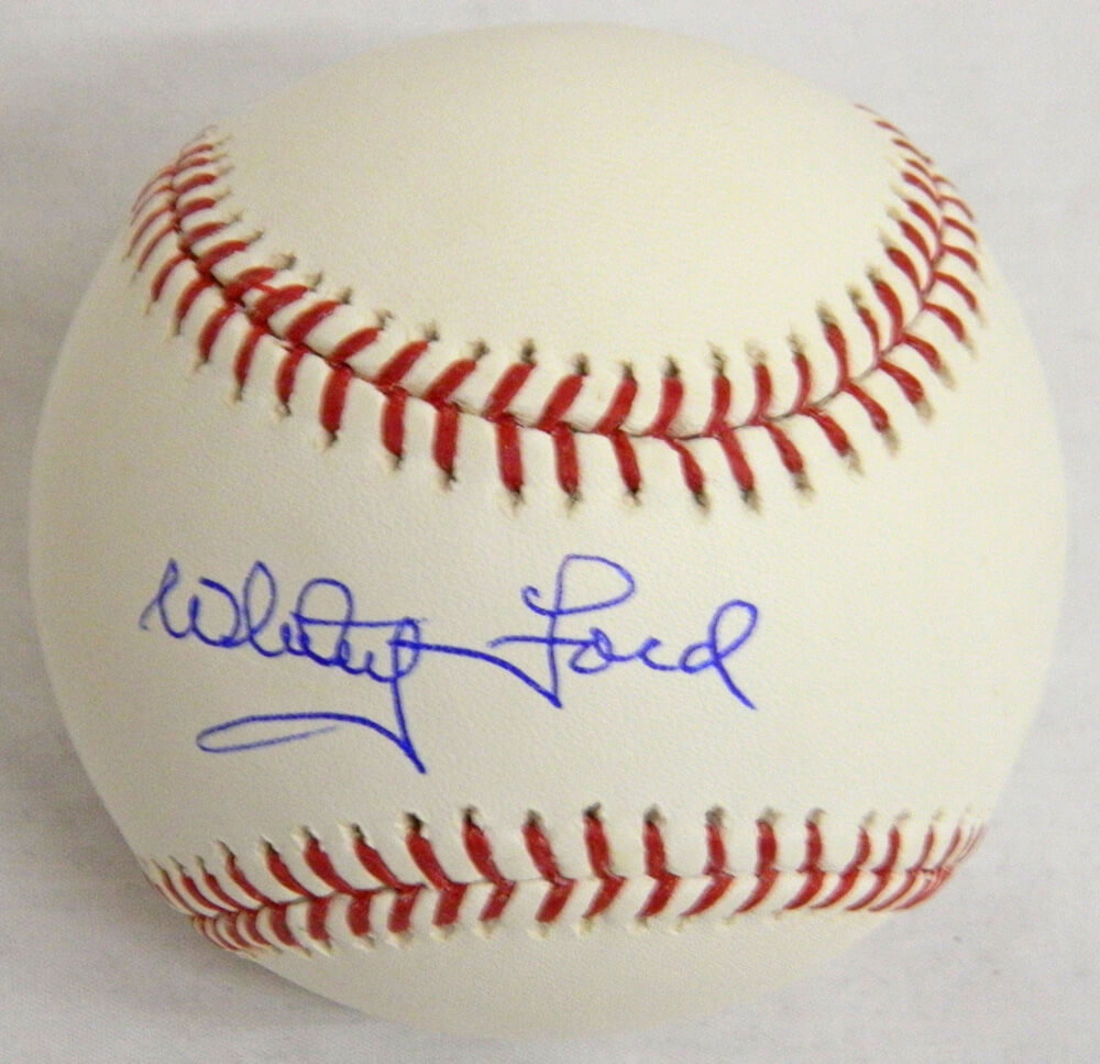 Whitey Ford Signed Official MLB Baseball - FORBSB102 - Whitey Ford Signed Official MLB Baseball product image