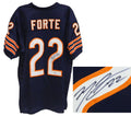 Matt Forte Signed Navy Custom Jersey - PSA/DNA - FORJRY301 - Matt Forte Signed Navy Custom Jersey - PSA/DNA product image