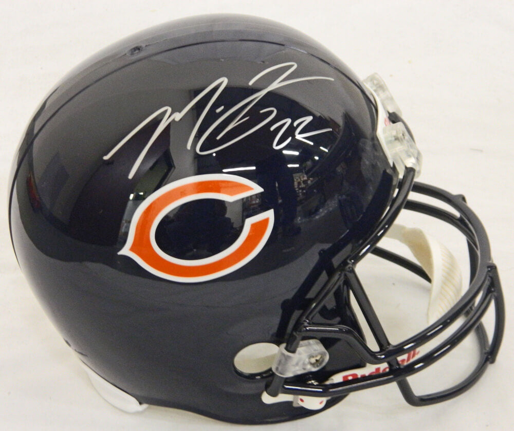 Matt Forte Signed Bears Riddell Full-Size Replica Helmet - FORREP300 - Matt Forte Signed Bears Riddell Full-Size Replica Helmet product image