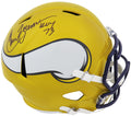 Chuck Foreman Signed Minnesota Vikings FLASH Riddell Full Size Speed Replica Helmet w/ROY'73 - FORREP311 - Chuck Foreman Signed Minnesota Vikings FLASH Riddell Full Size Speed Replica Helmet w/ROY'73 product image