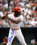 George Foster Signed Cincinnati Reds Batting Action 8x10 Photo - FOS08P100 - George Foster Signed Cincinnati Reds Batting Action 8x10 Photo product image