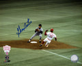 George Foster Signed Cincinnati Reds World Series Sliding 8x10 Photo - FOS08P102 - George Foster Signed Cincinnati Reds World Series Sliding 8x10 Photo product image