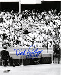 Dick Fosbury Signed 1968 Olympics High Jump B&W 8x10 Photo w/68 Gold - FOS08P500 - Dick Fosbury Signed 1968 Olympics High Jump B&W 8x10 Photo w/68 Gold product image