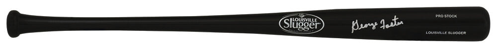 George Foster Signed Louisville Slugger Pro Stock Black Baseball Bat - FOSBAT100 - George Foster Signed Louisville Slugger Pro Stock Black Baseball Bat product image