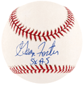 George Foster Signed Rawlings (Selig) MLB Baseball w/5x AS - FOSBSB103 - George Foster Signed Rawlings (Selig) MLB Baseball w/5x AS product image