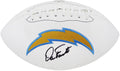 Dan Fouts Signed Chargers Wilson White Logo Football - FOUFTB301 - Dan Fouts Signed Chargers Wilson White Logo Football product image