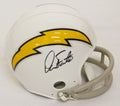Dan Fouts Signed Chargers White T/B Riddell Replica Mini Helmet - FOUMIN300 - Dan Fouts Signed Chargers White T/B Riddell Replica Mini Helmet product image