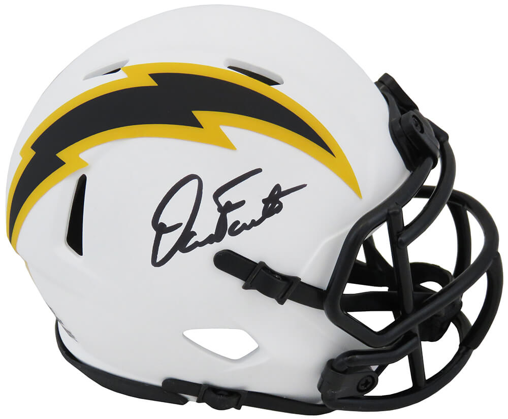 Dan Fouts Signed Chargers Lunar Eclipse Riddell Speed Mini Helmet - FOUMIN306 - Dan Fouts Signed Chargers Lunar Eclipse Riddell Speed Mini Helmet product image