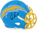 Dan Fouts Signed Chargers FLASH Riddell Speed Mini Helmet (In Black) - FOUMIN308 - Dan Fouts Signed Chargers FLASH Riddell Speed Mini Helmet (In Black) product image