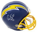 Dan Fouts Signed Chargers Navy Throwback Riddell Full Size Replica Helmet w/HOF'93 - FOUREP306 - Dan Fouts Signed Chargers Navy Throwback Riddell Full Size Replica Helmet w/HOF'93 product image