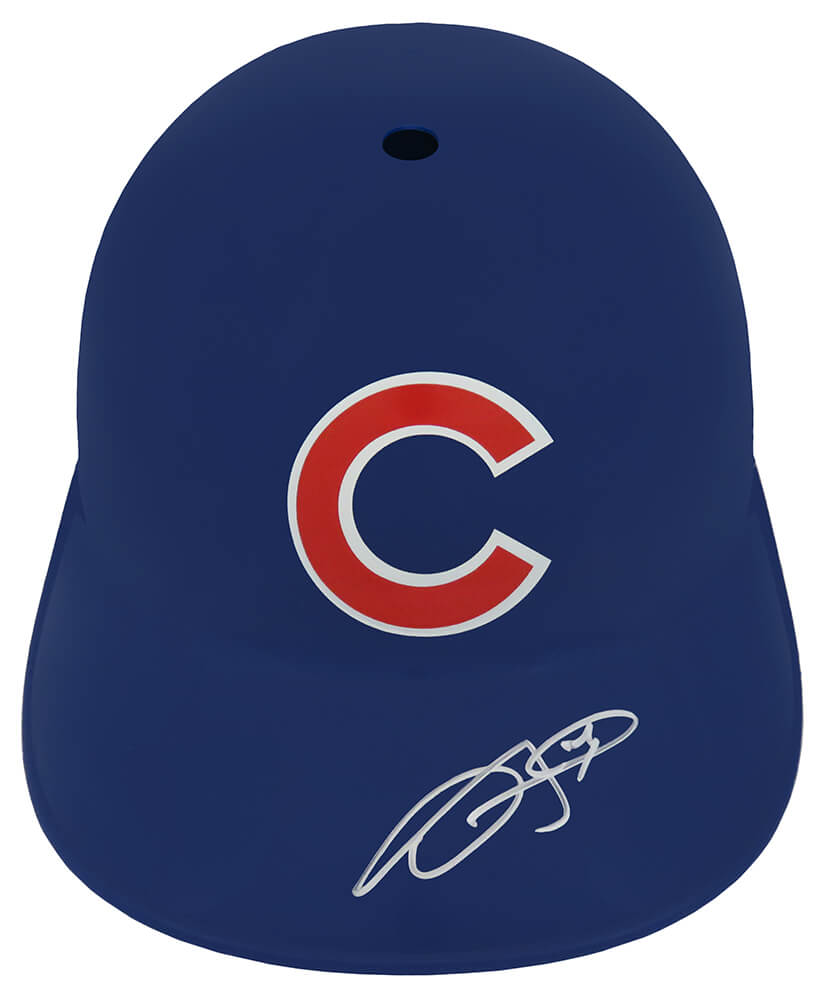 Dexter Fowler Signed Chicago Cubs Souvenir Replica Baseball Batting Helmet - FOWBTH100 - Dexter Fowler Signed Chicago Cubs Souvenir Replica Baseball Batting Helmet product image