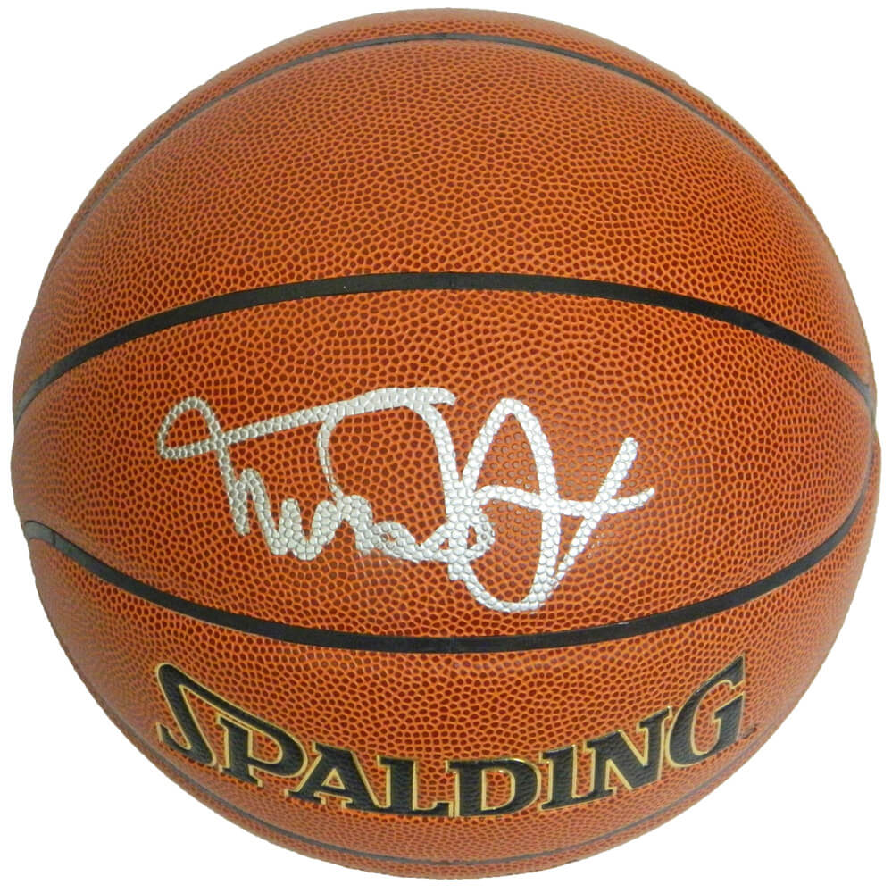 Michael J Fox Signed Spalding NBA Indoor/Outdoor Basketball - FOXBSK500 - Michael J Fox Signed Spalding NBA Indoor/Outdoor Basketball product image