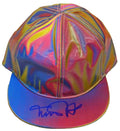 Michael J Fox Signed Back To The Future Marty McFly Multi Color Hat - FOXHAT500 - Michael J Fox Signed Back To The Future Marty McFly Multi Color Hat product image