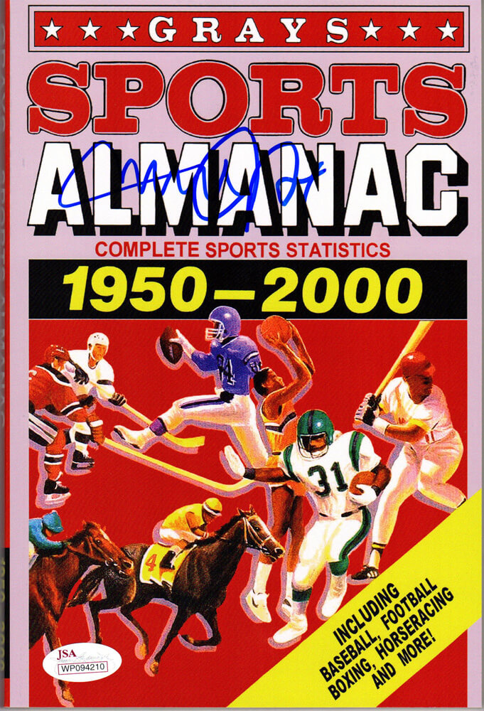 Michael J Fox Signed Back To The Future Part II Grays Sports Almanac Book - FOXOTH501 - Michael J Fox Signed Back To The Future Part II Grays Sports Almanac Book product image