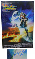 Michael J Fox Signed Back To The Future 24x36 Movie Poster - FOXPST501 - Michael J Fox Signed Back To The Future 24x36 Movie Poster product image