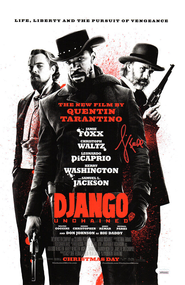 Jamie Foxx Signed Django Unchained 11x17 Movie Poster - FOXPST532 - Jamie Foxx Signed Django Unchained 11x17 Movie Poster product image