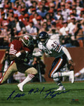 Leslie Frazier Signed Chicago Bears Action 8x10 Photo - FRA08P300 - Leslie Frazier Signed Chicago Bears Action 8x10 Photo product image