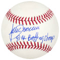 Julio Franco Signed Rawlings Official MLB Baseball w/91 AL Batting Champ - FRABSB121 - Julio Franco Signed Rawlings Official MLB Baseball w/91 AL Batting Champ product image