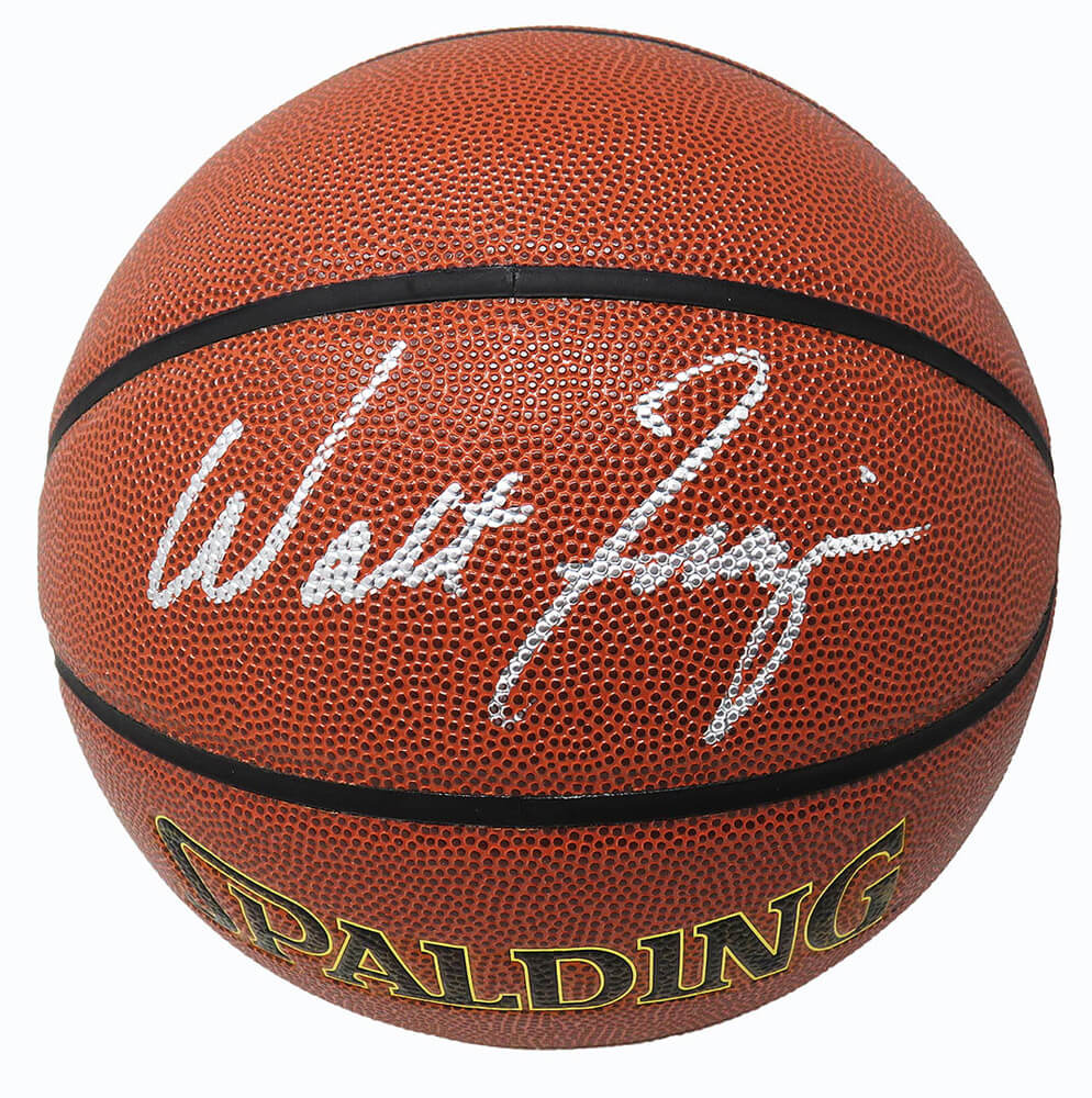 Walt Frazier Signed Spalding NBA Indoor/Outdoor Basketball - FRABSK200 - Walt Frazier Signed Spalding NBA Indoor/Outdoor Basketball product image