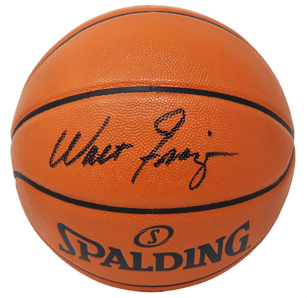 Walt Frazier Signed Spalding Game Series Replica NBA Basketball - FRABSK201 - Walt Frazier Signed Spalding Game Series Replica NBA Basketball product image