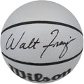 Walt Frazier Signed Wilson 75th Anniversary Logo Silver NBA Basketball - FRABSK206 - Walt Frazier Signed Wilson 75th Anniversary Logo Silver NBA Basketball product image