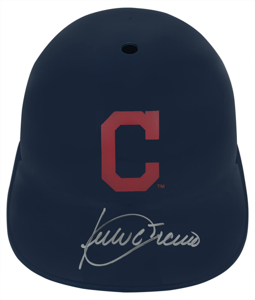 Julio Franco Signed Cleveland Indians Souvenir Replica Batting Helmet - FRABTH111 - Julio Franco Signed Cleveland Indians Souvenir Replica Batting Helmet product image