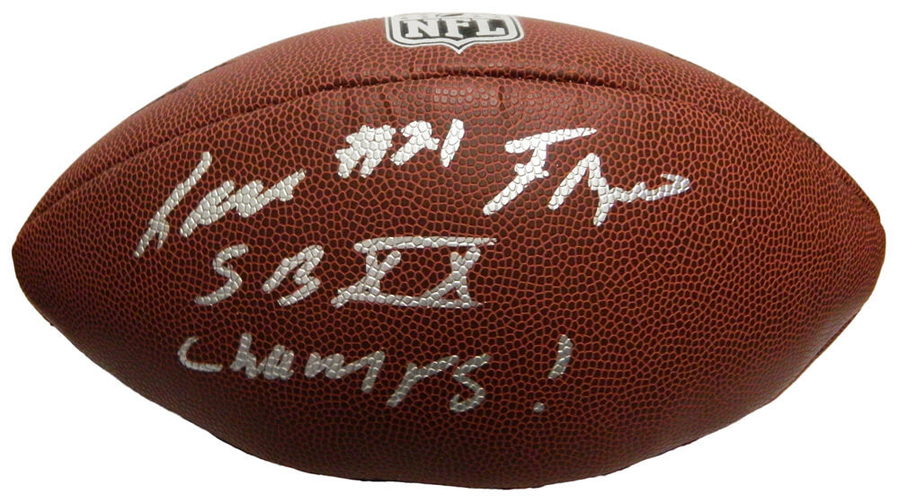 Leslie Frazier Signed Wilson Limited Full-Size NFL Football w/SB XX Champs - FRAFTB300 - Leslie Frazier Signed Wilson Limited Full-Size NFL Football w/SB XX Champs product image