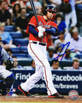 Freddie Freeman Signed Atlanta Braves Red Jersey Swinging Action 8x10 Photo - FRE08P114 - Freddie Freeman Signed Atlanta Braves Red Jersey Swinging Action 8x10 Photo product image