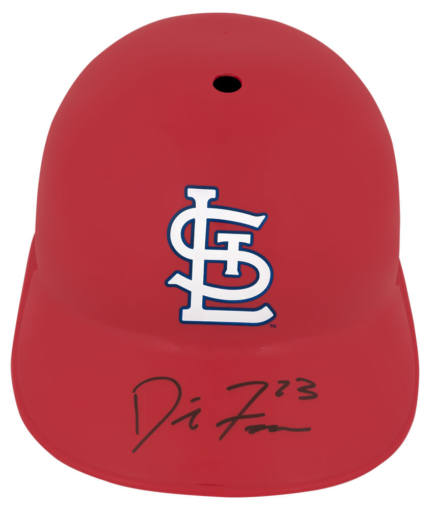 David Freese Signed St. Louis Cardinals Souvenir Replica Batting Helmet - FREBTH100 - David Freese Signed St. Louis Cardinals Souvenir Replica Batting Helmet product image
