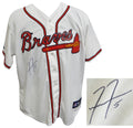 Freddie Freeman Signed Atlanta Braves White Majestic Replica Jersey - FREJRY110 - Freddie Freeman Signed Atlanta Braves White Majestic Replica Jersey product image