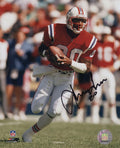 Irving Fryar Signed New England Patriots Red Jersey Action 8x10 Photo - FRY08P302 - Irving Fryar Signed New England Patriots Red Jersey Action 8x10 Photo product image