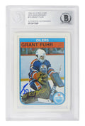 Grant Fuhr Signed Edmonton Oilers 1992-93 O-Pee-Chee Hockey Trading Card #15 - (Beckett Encapsulated) - FUHCAR400 - Grant Fuhr Signed Edmonton Oilers 1992-93 O-Pee-Chee Hockey Trading Card #15 - (Beckett Encapsulated) product image