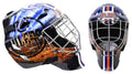 Grant Fuhr Signed Edmonton Oilers Franklin Replica Hockey Goalie Mask w/HOF'03 - FUHMAS404 - Grant Fuhr Signed Edmonton Oilers Franklin Replica Hockey Goalie Mask w/HOF'03 product image