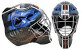 Grant Fuhr Signed Edmonton Oilers Franklin Replica Goalie Mask w/5x SC Champs - FUHMAS408 - Grant Fuhr Signed Edmonton Oilers Franklin Replica Goalie Mask w/5x SC Champs product image