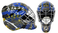 Grant Fuhr Signed St Louis Blues Franklin Replica Goalie Mask w/HOF'03 - FUHMAS409 - Grant Fuhr Signed St Louis Blues Franklin Replica Goalie Mask w/HOF'03 product image