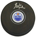 Grant Fuhr Signed Edmonton Oilers Logo Hockey Puck - FUHPUC401 - Grant Fuhr Signed Edmonton Oilers Logo Hockey Puck product image