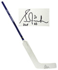 Grant Fuhr Signed Franklin Power Force Blue Handle 48 Inch Goalie Hockey Stick w/HOF'03 - FUHSTK403 - Grant Fuhr Signed Franklin Power Force Blue Handle 48 Inch Goalie Hockey Stick w/HOF'03 product image