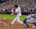 Rafael Furcal Signed Atlanta Braves Swinging Action 8x10 Photo w/2000 NL ROY - FUR08P104 - Rafael Furcal Signed Atlanta Braves Swinging Action 8x10 Photo w/2000 NL ROY product image
