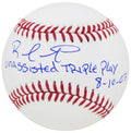 Rafael Furcal Signed Rawlings Official MLB Baseball w/Unassisted Triple Play 8/10/03 - FURBSB103 - Rafael Furcal Signed Rawlings Official MLB Baseball w/Unassisted Triple Play 8/10/03 product image