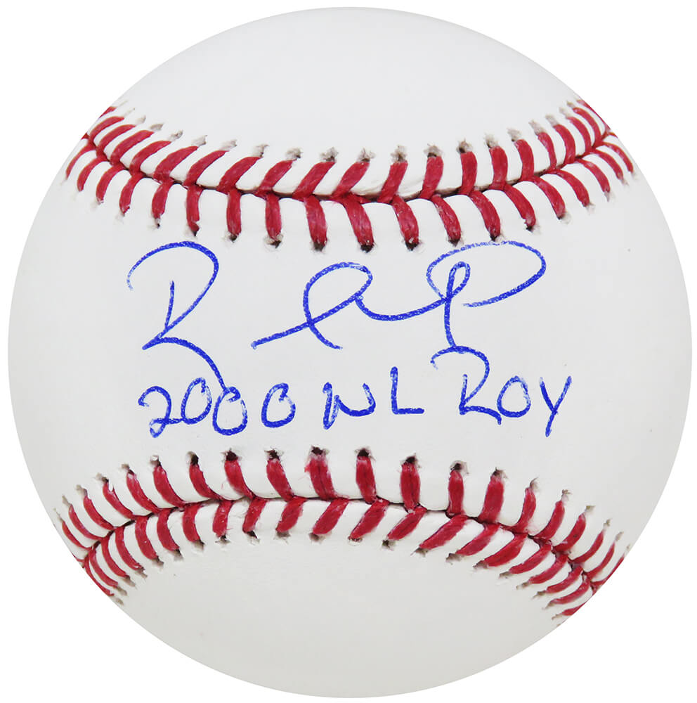 Rafael Furcal Signed Rawlings Official MLB Baseball w/2000 NL ROY - FURBSB106 - Rafael Furcal Signed Rawlings Official MLB Baseball w/2000 NL ROY product image
