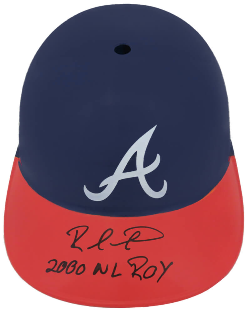 Rafael Furcal Signed Atlanta Braves Replica Souvenir Batting Helmet w/2000 NL ROY - FURBTH100 - Rafael Furcal Signed Atlanta Braves Replica Souvenir Batting Helmet w/2000 NL ROY product image