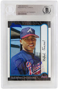 Rafael Furcal Signed Atlanta Braves 1999 Bowman Baseball Rookie Card #364 - (Beckett Encapsulated) - FURCAR100 - Rafael Furcal Signed Atlanta Braves 1999 Bowman Baseball Rookie Card #364 - (Beckett Encapsulated) product image