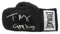 Tyson Fury Signed Everlast Black Full Size Boxing Glove w/Gypsy King - (JSA) - FURGLV501 - Tyson Fury Signed Everlast Black Full Size Boxing Glove w/Gypsy King - (JSA) product image