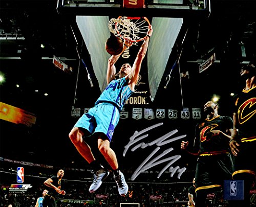 Frank Kaminsky Signed Charlotte Hornets Slam Dunk Action 8x10 Photo - KAM08P215 - Frank Kaminsky Signed Charlotte Hornets Slam Dunk Action 8x10 Photo product image