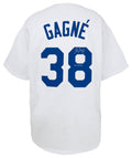 Eric Gagne Signed White Custom Baseball Jersey w/NL CY 03 - GAGJRY101 - Eric Gagne Signed White Custom Baseball Jersey w/NL CY 03 product image