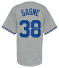 Eric Gagne Signed Grey Custom Baseball Jersey - GAGJRY102 - Eric Gagne Signed Grey Custom Baseball Jersey product image